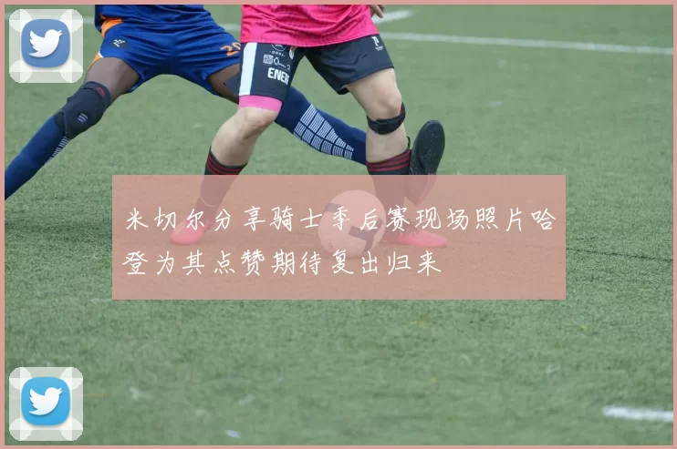 米切尔分享骑士季后赛现场照片哈登为其点赞期待复出归来